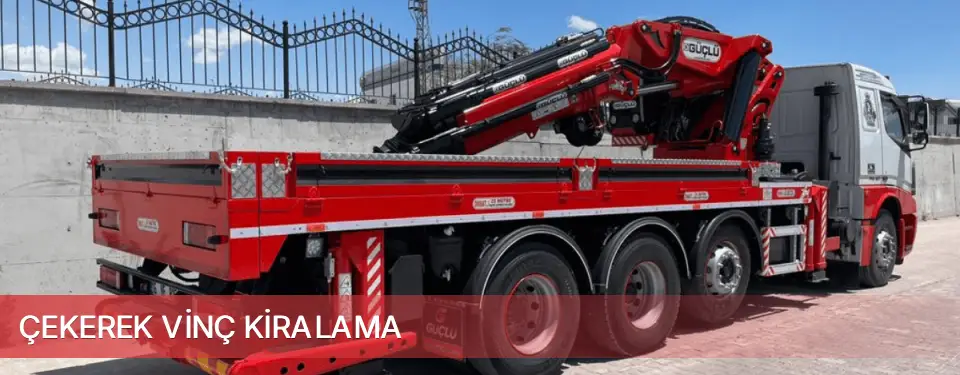 Çekerek İlçemi Vinç Kiralama